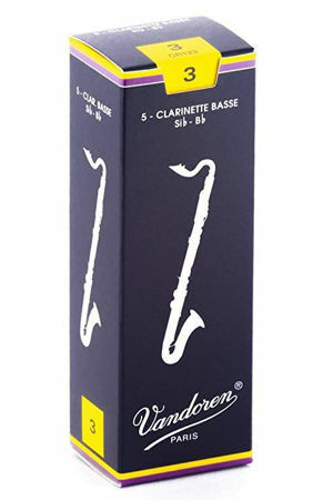 Picture of Vandoren Traditional Bass Clarinet Reeds Sold individually – Please call to confirm availability.