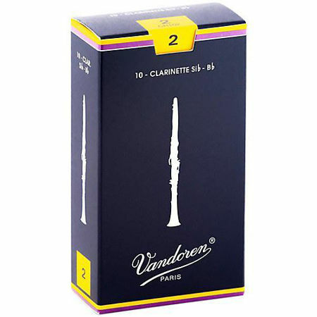 Picture of Vandoren Traditional Bb Clarinet Reeds VDCR10
