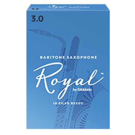 Picture of Royal D'Addario Baritone Saxophone Reeds - Sold in a box of 10 -call for individual reed  sales.