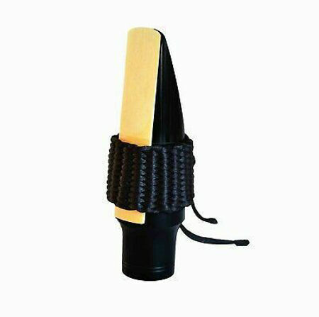 Picture of Bambu' Alto Saxophone Synthetic Fibre(Hand-Woven) Ligature