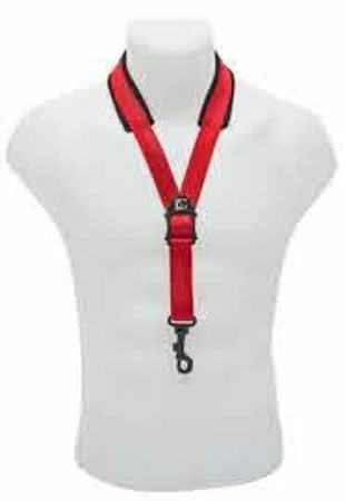 Picture of BG Red Alto/Tenor Neck Strap - Size Large