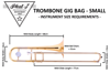 Picture of Trombone Gig Bags (Small)