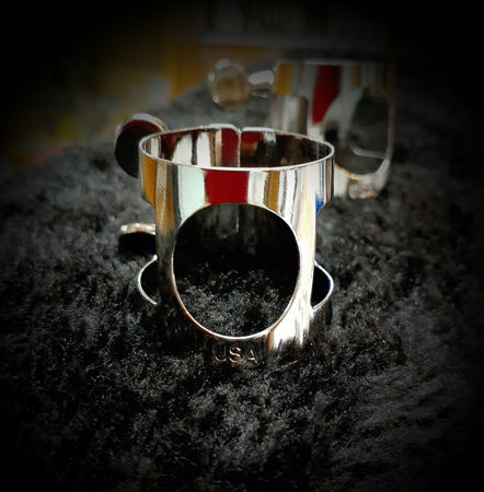 Picture of Ligature USA Clarinet Nickle Plated CL1