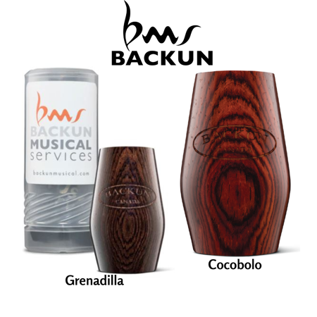 Picture of BACKUN Fatboy Barrel Cocobolo/ Grenadilla Wood, Bb/A  65mm Clarinet