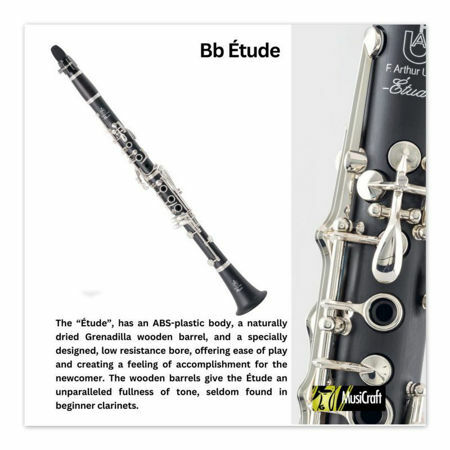 Picture of Uebel Bb Clarinet - Etude With set up service and 1 year service warranty.