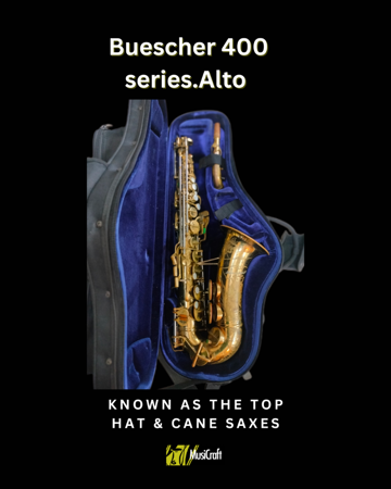 Picture of Second Hand Saxophone Alto  Buescher 400 series #325321(USA)