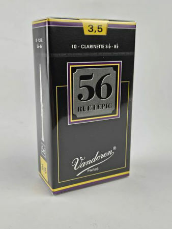 Picture of Vandoren Rue Lepic 56 Bb Clarinet Reeds. Sold individually – Please call to confirm availability.