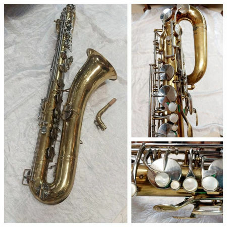 Picture of Second Hand Saxophone Baritone King Zephar